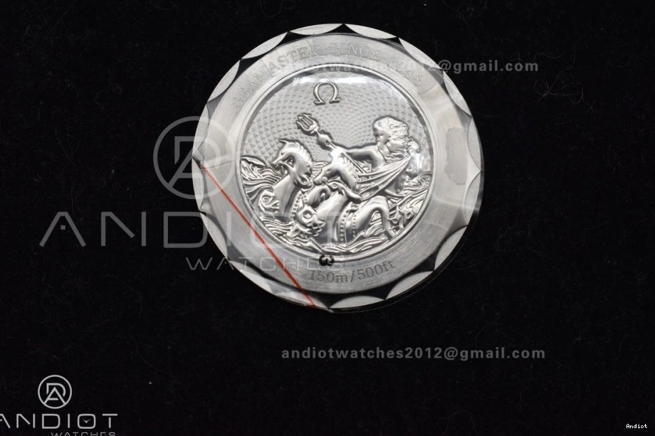 Best Strap 1:1 Summer VSF Clone A8938 Terra Rubber Aqua Worldtimer on Edition Super Blue Blue 43mm Dial GMT 0106